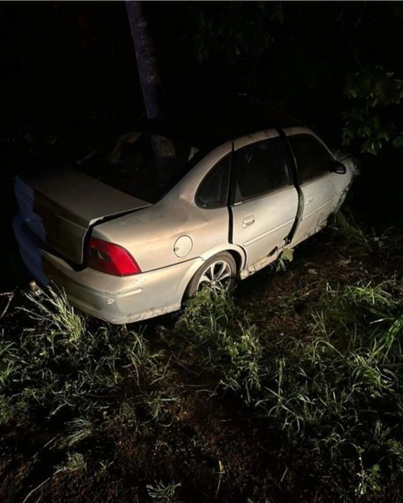 Acidente de trânsito deixa motorista gravemente ferida na SC-160, em Saudades.