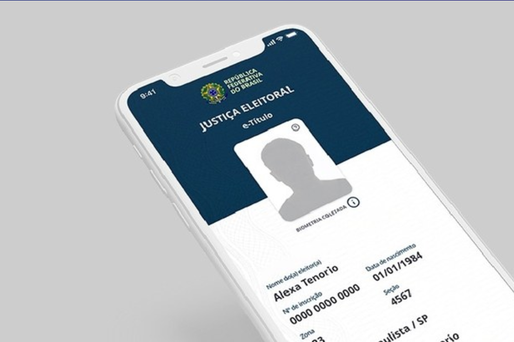 Imagem reprodução - Eleitor que precisará do e-Título para votação têm até sábado (05) para baixar o app