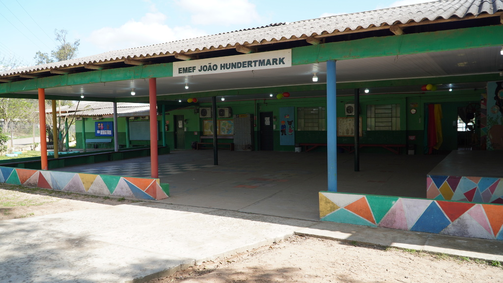 título imagem Escola João Hundertmark: educação do campo em constante transformação