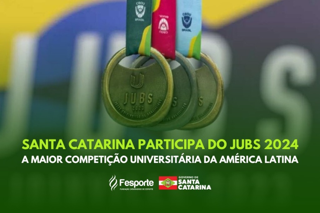 Atletas catarinenses participam dos Jogos Universitários Brasileiros em Brasília