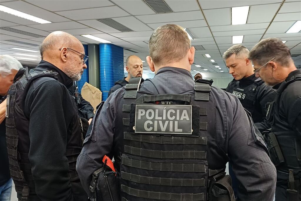 Foto: Polícia Civil - Na região central, operação ocorreu na cidade de São Vicente do Sul