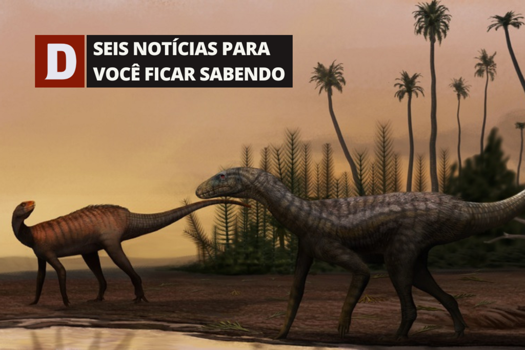 Fóssil encontrado em cidade da região pode ter sido de um dos mais antigos precursores dos dinossauros e outras 5 notícias