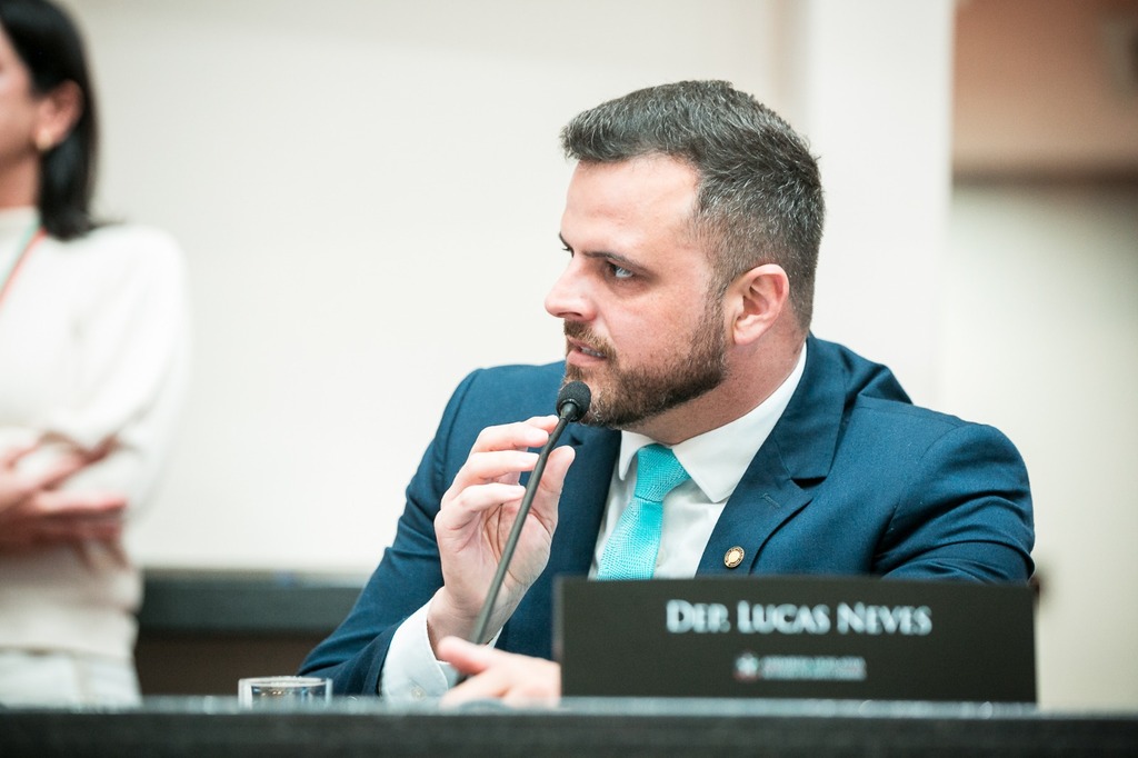 Lucas Neves lidera ação de prevenção às drogas nas escolas de Santa Catarina