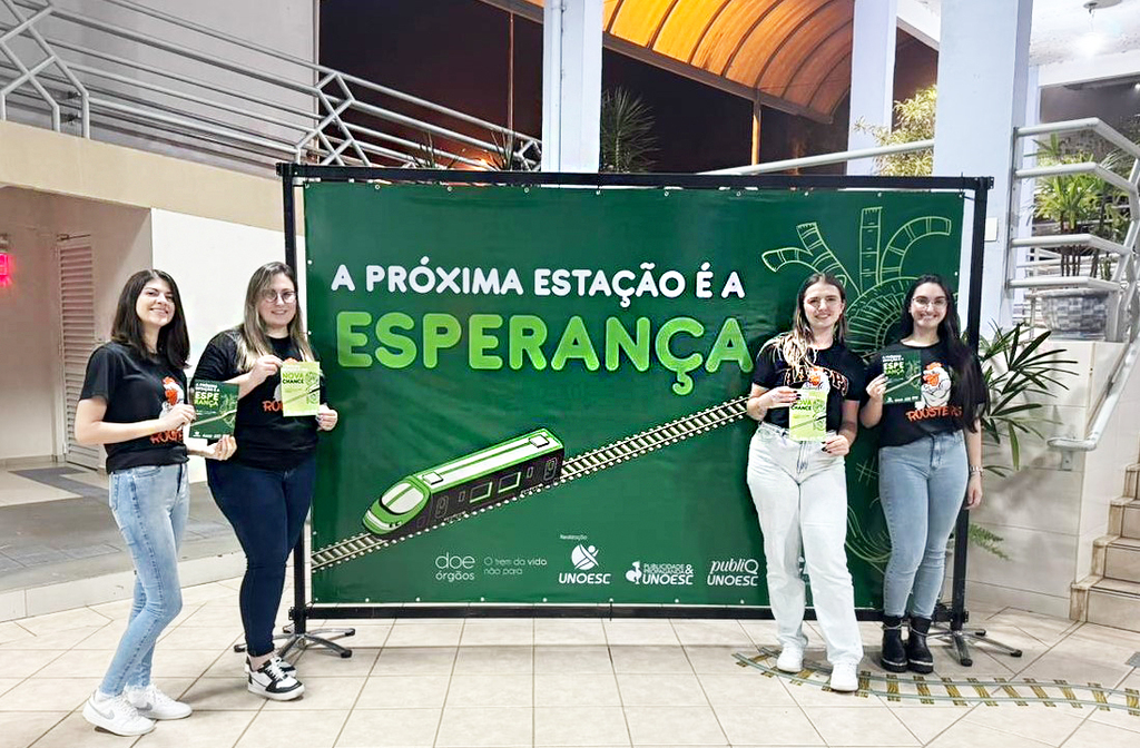 Estudantes de Publicidade e Propaganda elaboram campanha sobre a importância da doação de órgãos