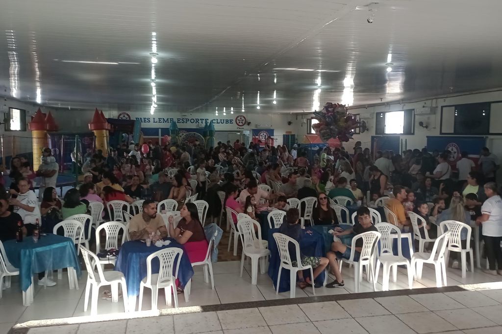 Dia das Crianças no Paes Leme Esporte Clube é marcado por alegria e brincadeiras