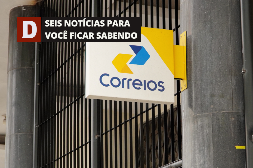 Concurso dos Correios oferece 30 vagas para a região de Santa Maria e outras 5 notícias