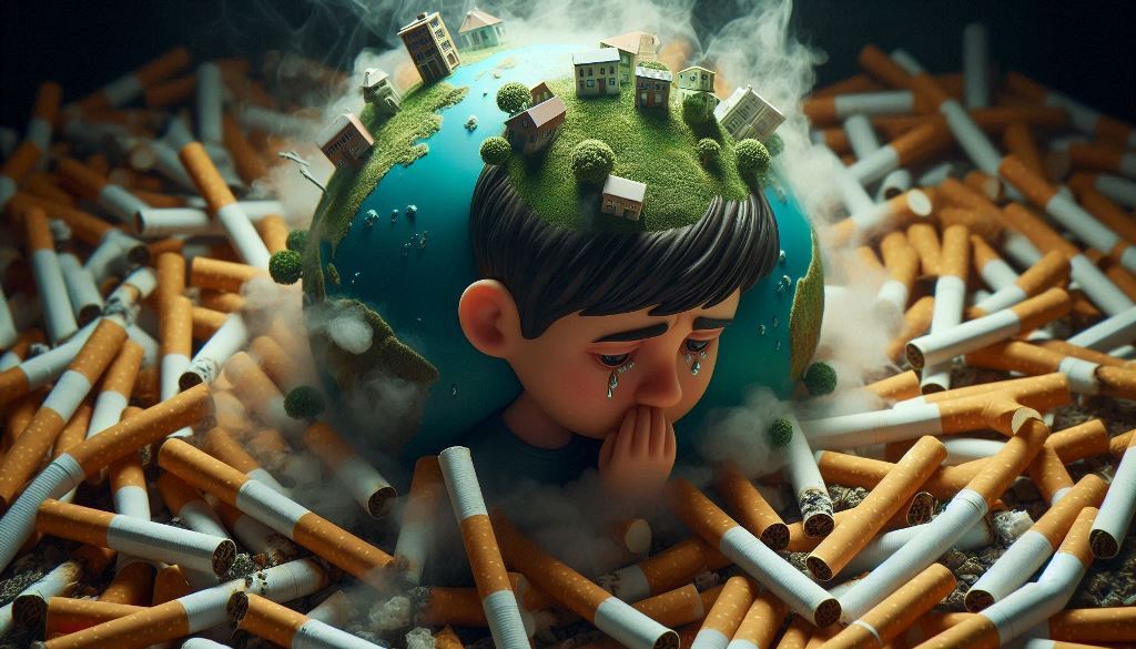 O Impacto Devastador do Cigarro e das Bitucas no Meio Ambiente e na Saúde