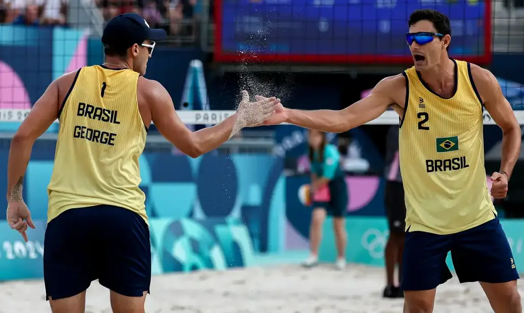 Vôlei de praia: André e George anunciam fim da dupla criada há 6 anos