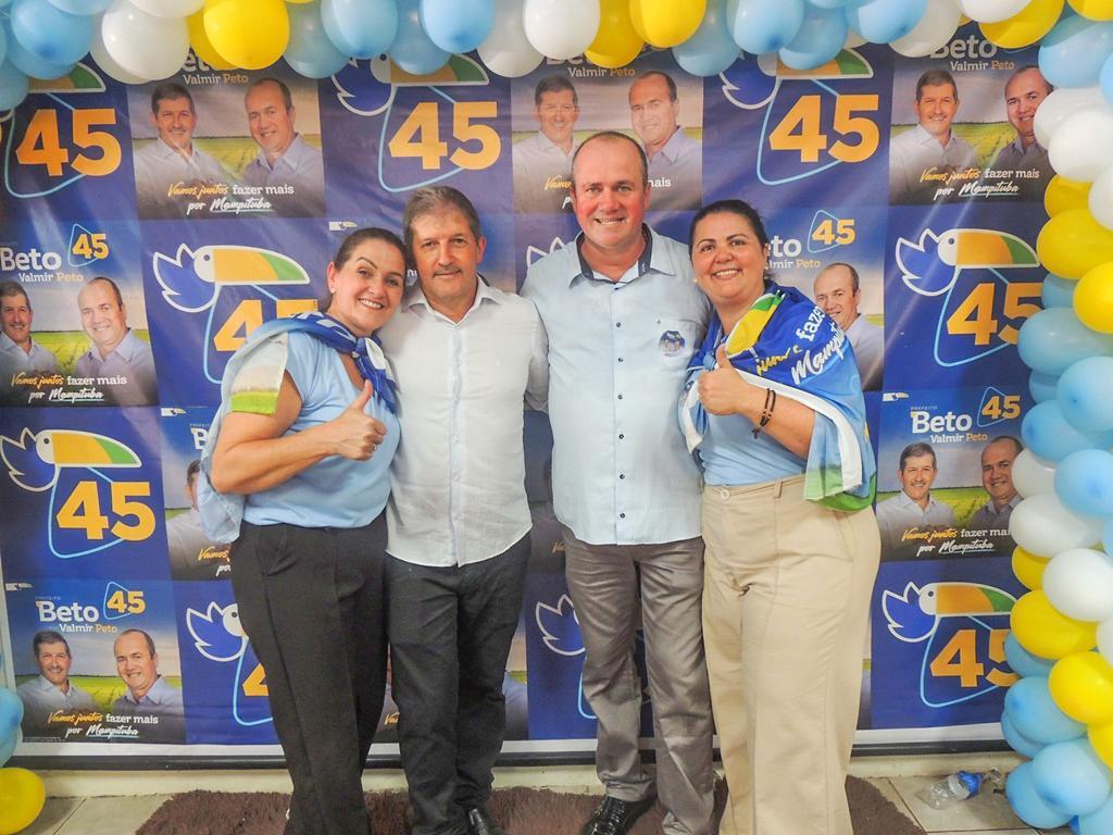 ELEITOS CELEBRAM A FESTA DA VITÓRIA