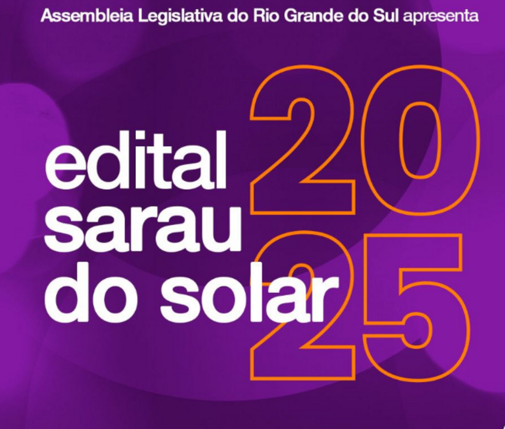 Sarau do Solar: Assembleia Legislativa do RS lança edital de seleção de artistas para a temporada de 2025