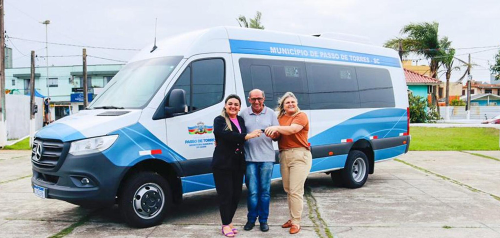 MUNICÍPIO DE PASSO DE TORRES ADQUIRE VEÍCULO 0KM PARA  SECRETARIA DE SAÚDE