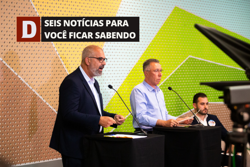 Candidatos à prefeitura de Santa Maria em mais um debate e outras cinco notícias 