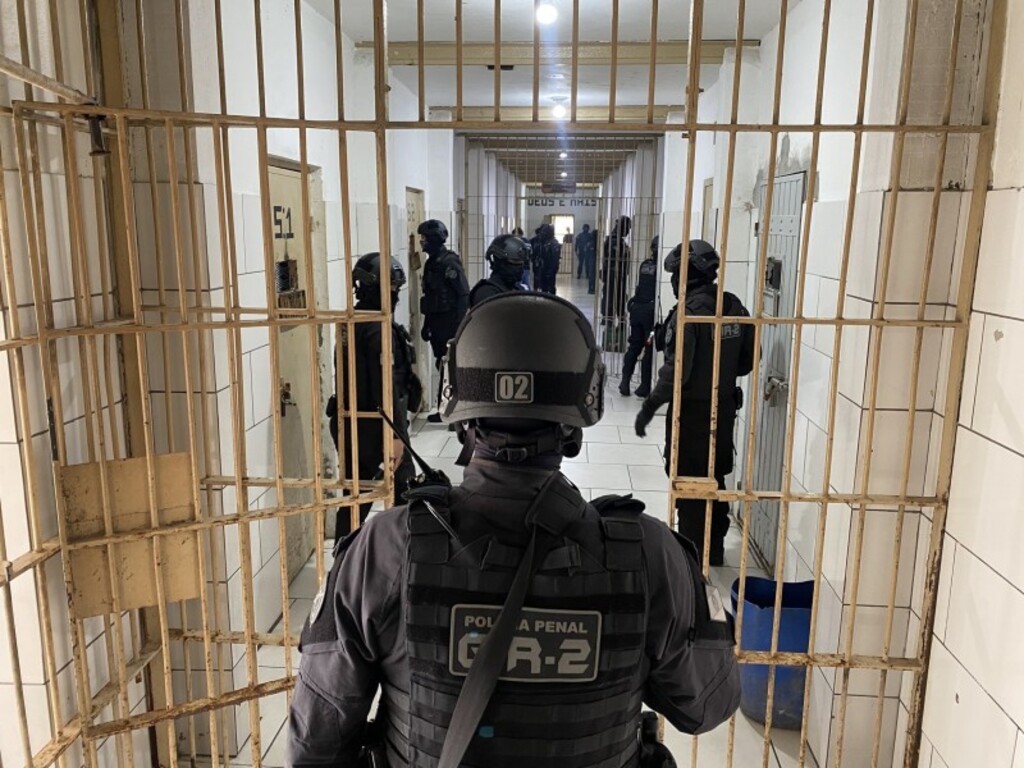 Foto: Polícia Penal (Divulgação) - Ações no Presídio Regional e na Penitenciaria Estadual ocorreram entre quinta e sexta-feira da semana passada