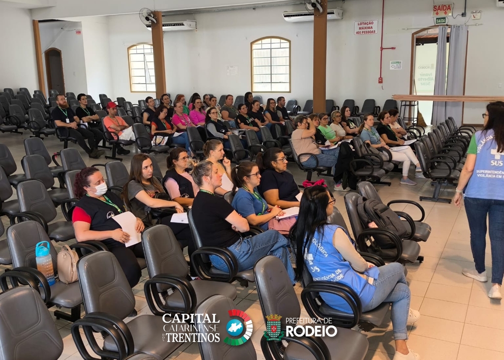 AGENTES COMUNITÁRIAS DE SAÚDE RECEBEM TREINAMENTO SOBRE ARBOVIROSES
