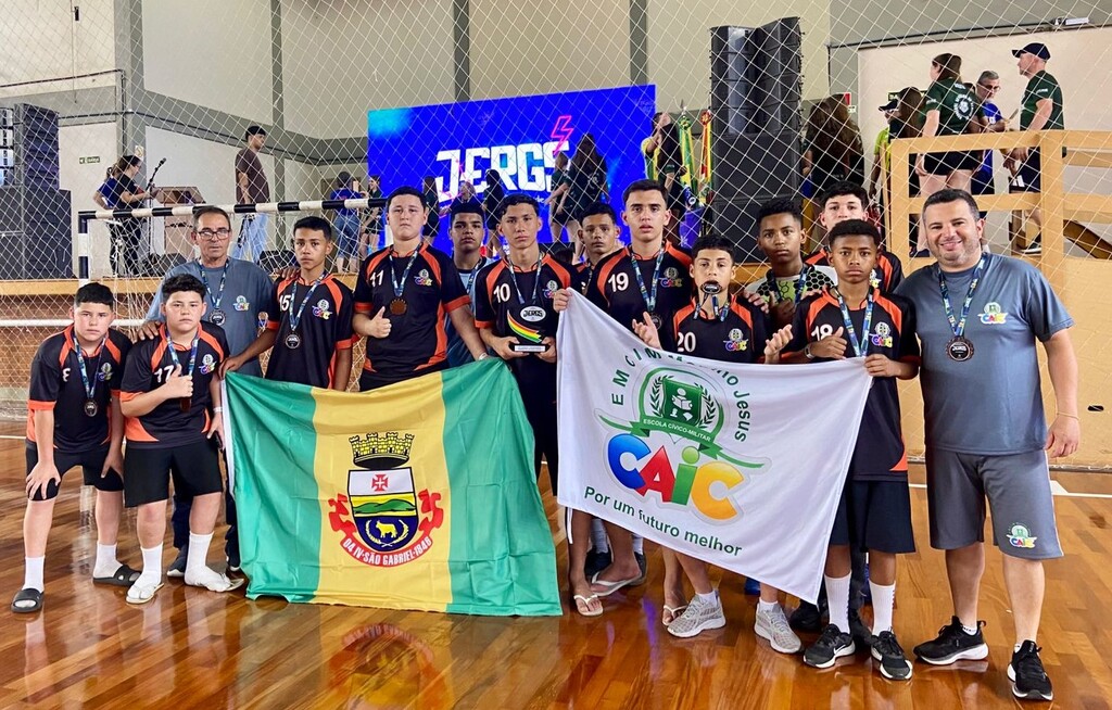 ESCOLA CAIC CONQUISTA O 3º LUGAR NOS JERGS.