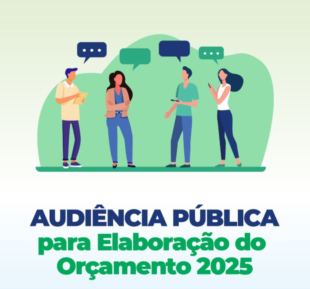 Audiência Pública para Elaboração do Orçamento 2025 acontece nesta semana