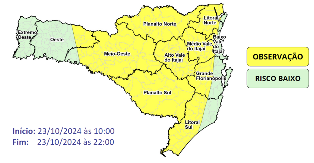 Alerta de temporais: frente fria promete chuvas intensas