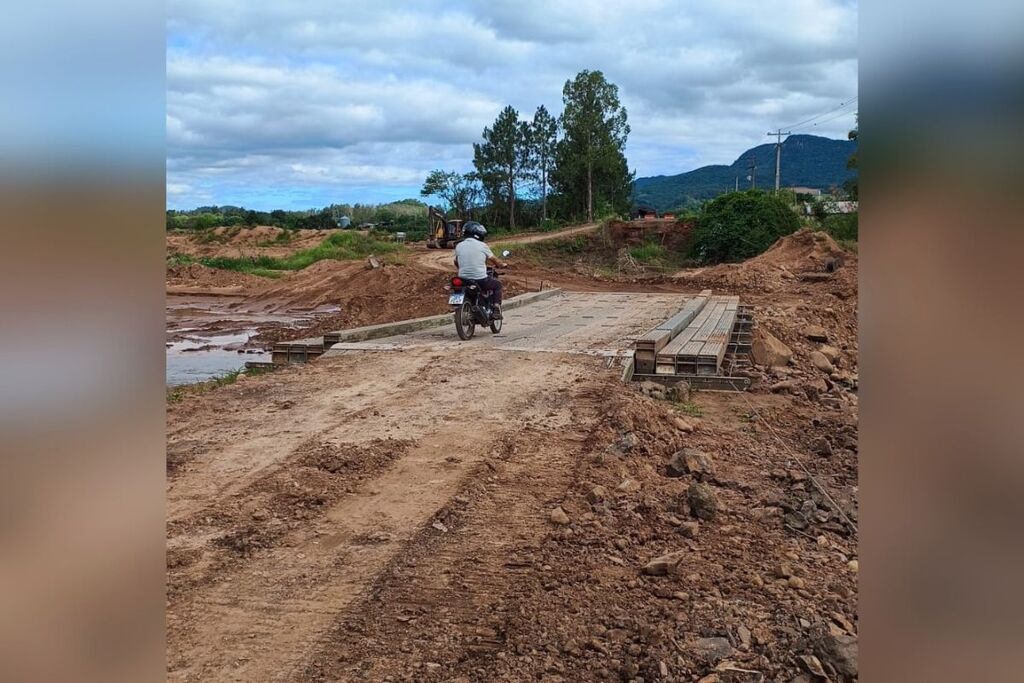 Trânsito em ponte móvel é liberado na ERS-348 em Faxinal do Soturno