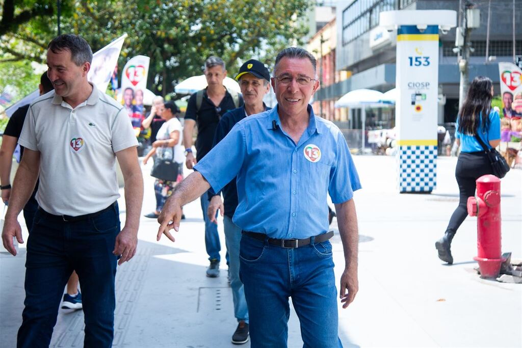 Os últimos passos de Valdeci Oliveira na campanha eleitoral