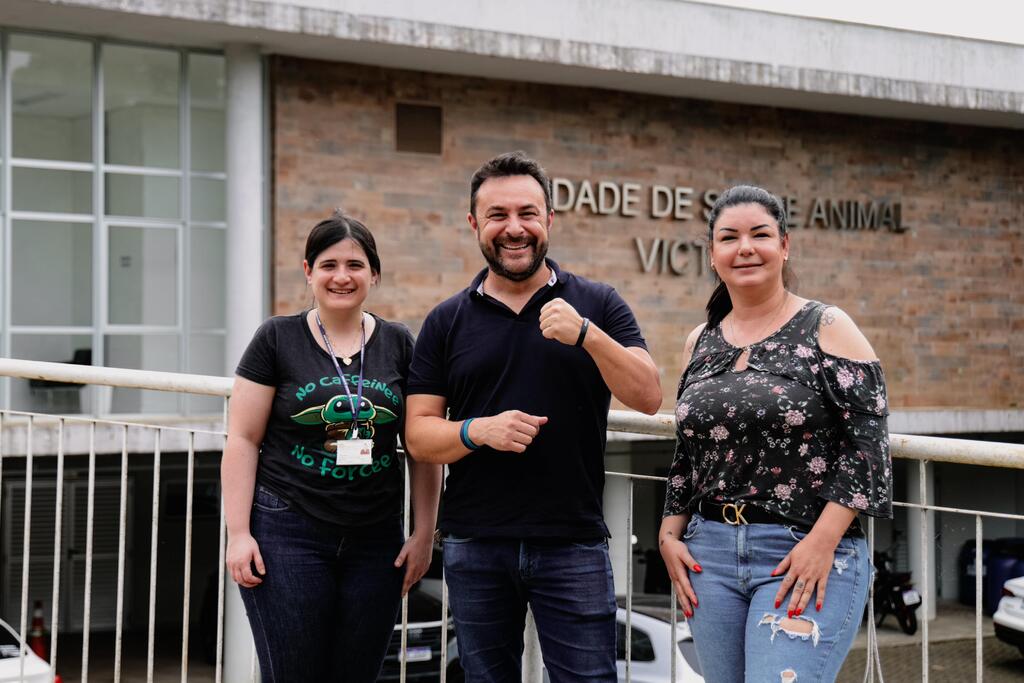 Deputado Marcius apresenta lei para deputado Rodrigo Lorenzoni, em Porto Alegre