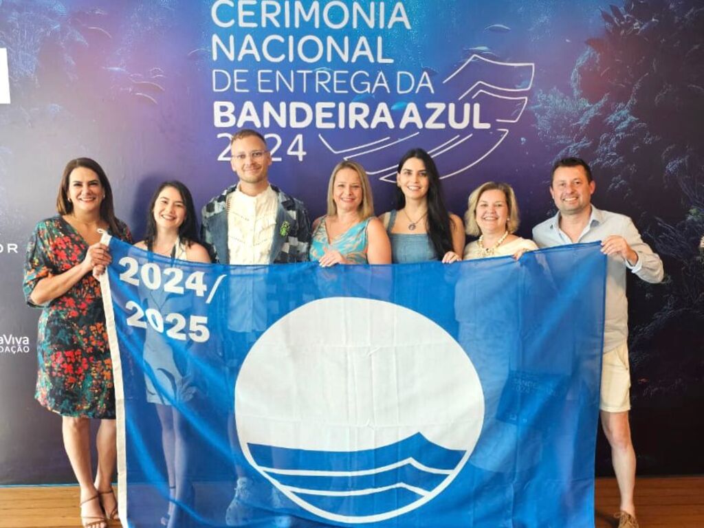 Em cerimônia nacional, São Francisco do Sul recebe certificações do Programa Bandeira Azul para 2024/2025