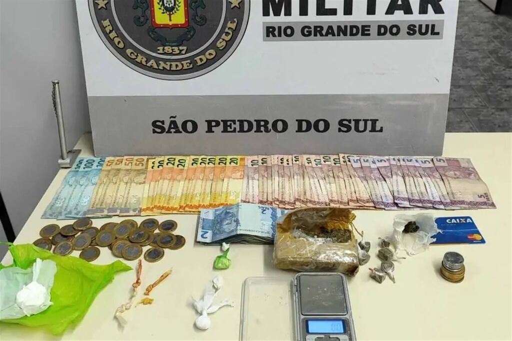 Mulher é presa por tráfico de drogas após denúncia anônima em São Pedro do Sul