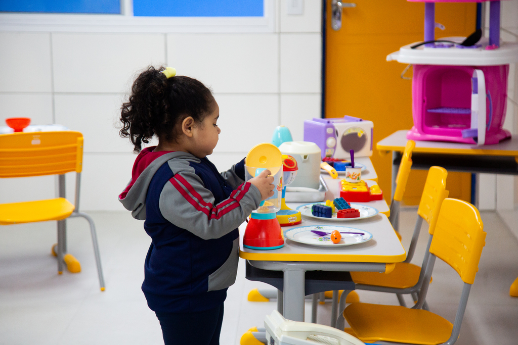 Período para solicitar vaga em escolas de Educação Infantil da rede municipal termina na próxima semana