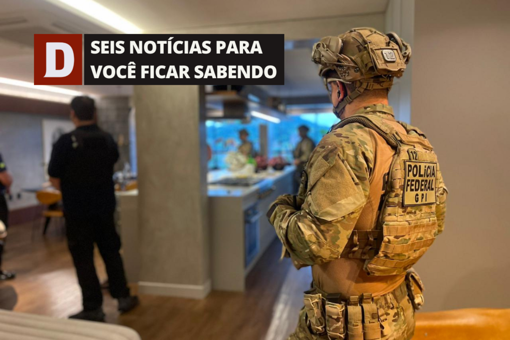 Operação Entreposto: cinco servidores da Receita Federal são presos em Santa Maria e outras 5 notícias