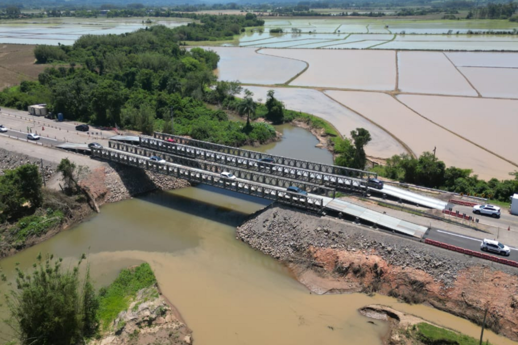 Ponte móvel da RSC-287 terá sistema Pare e Siga neste sábado; confira os horários