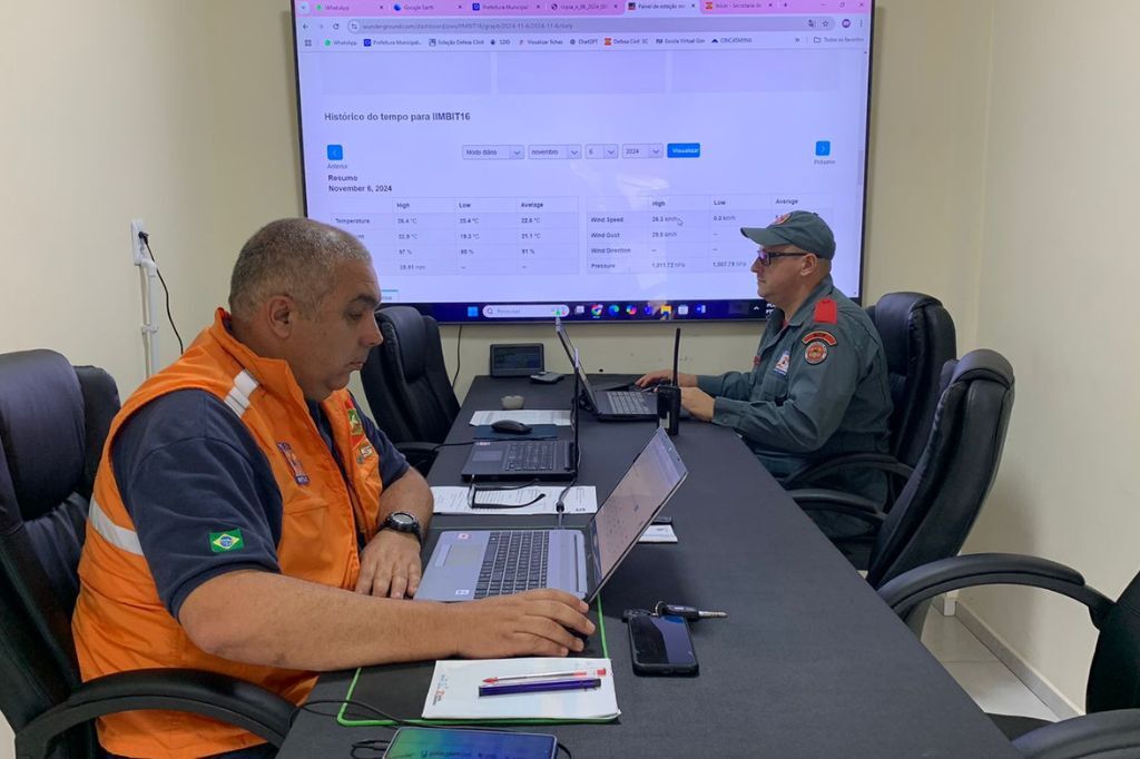  - Teixeira também reforçou que o estado permanece em alerta laranja, com previsão de chuvas fortes para esta quinta e sexta-feira - Foto: Otaviano Carvalho