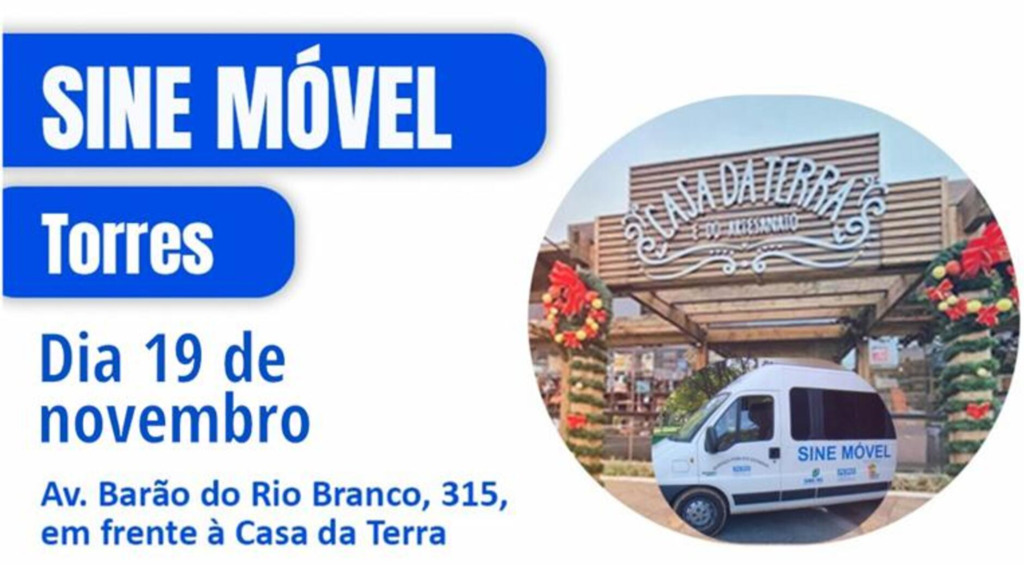SINE DE TORRES PROMOVE ATENDIMENTO PARA  TRABALHADORES EM FRENTE À CASA DA TERRA