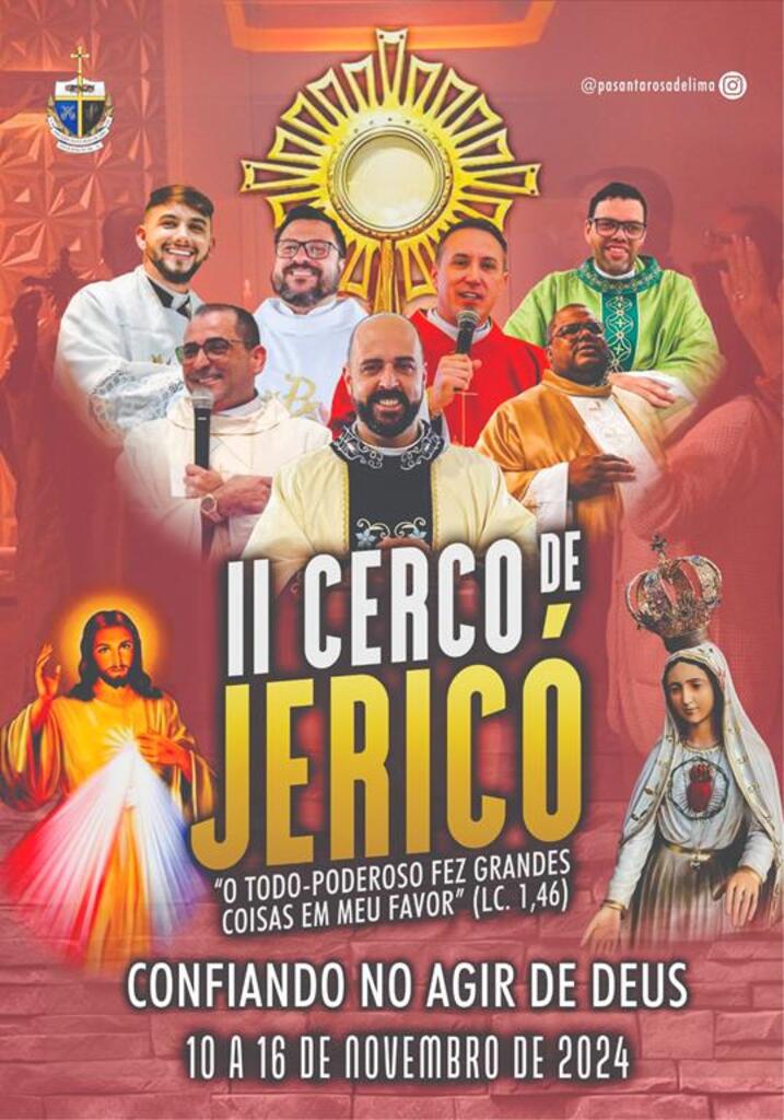 II CERCO DE JERICÓ INICIA NESTE FIM DE SEMANA EM SANTA ROSA DO SUL