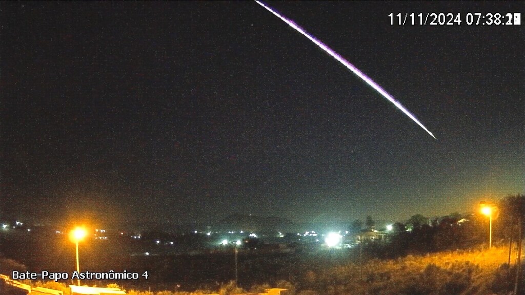 VÍDEO: meteoros são registrados no céu de duas cidades do Estado