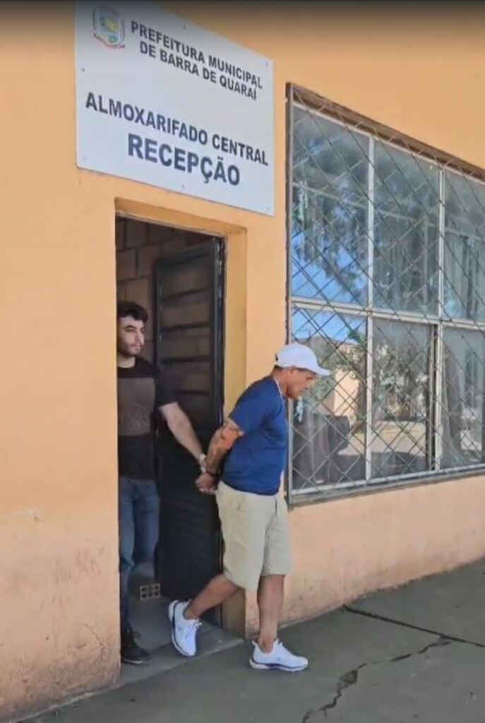 “Vigilante do crack” é preso vendendo droga em almoxarifado da prefeitura na Barra do Quaraí