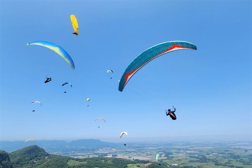 Agudo sedia etapa do Campeonato Gaúcho de Parapente neste final de semana