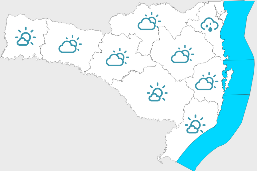 Dias de sol e temperaturas amenas são previsão para o feriado e final de semana