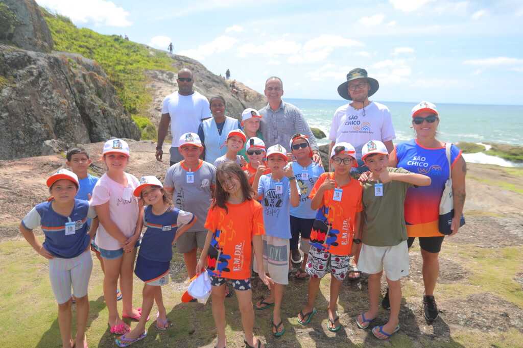 Prainha é palco da formatura e visita técnica dos alunos do Programa Escolar Guardião Bandeira Azul