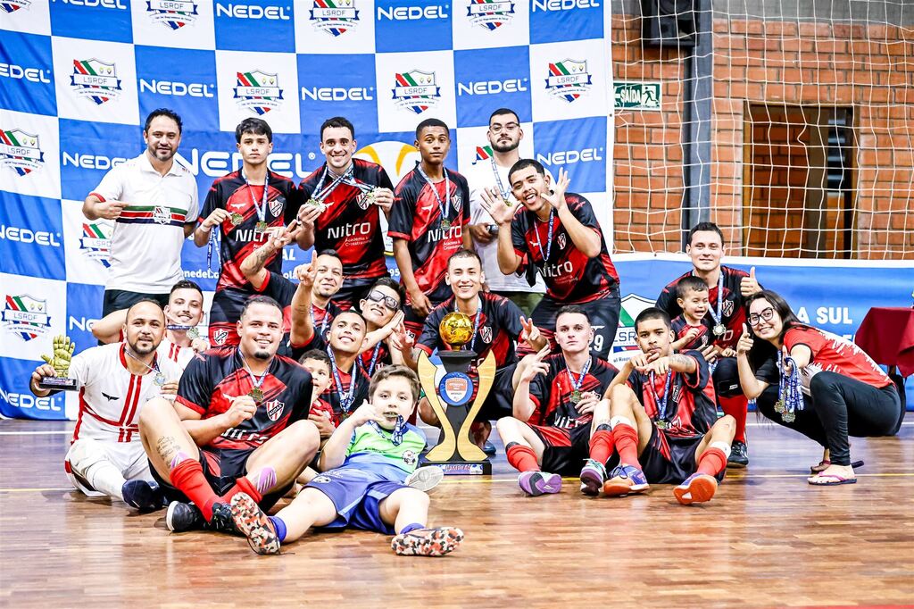 Time de Santa Maria vence Série Bronze da Liga Sul-Riograndense de Futsal