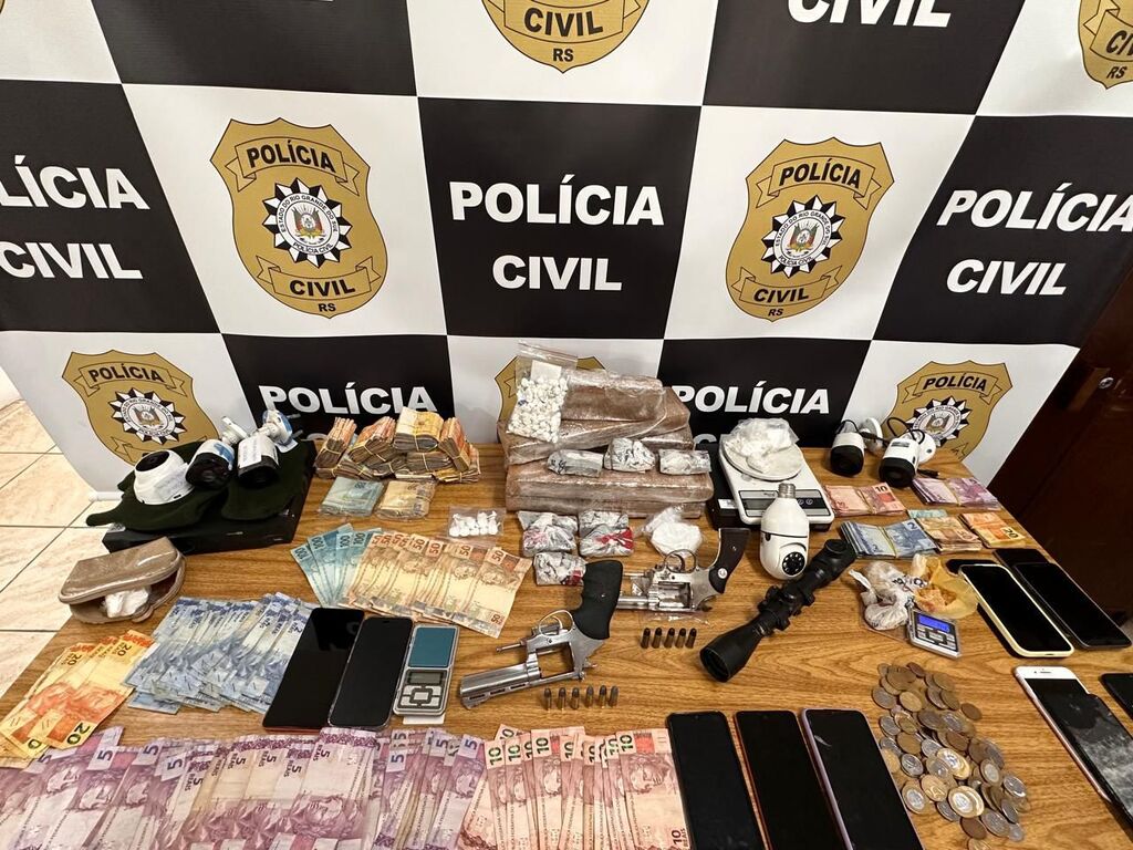 Polícia Civil desencadeia Operação Aspergillus e cinco pessoas são presas em Santa Maria