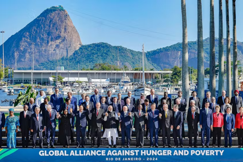 No Rio, G20 aprova taxação de super-ricos e aliança global contra a fome