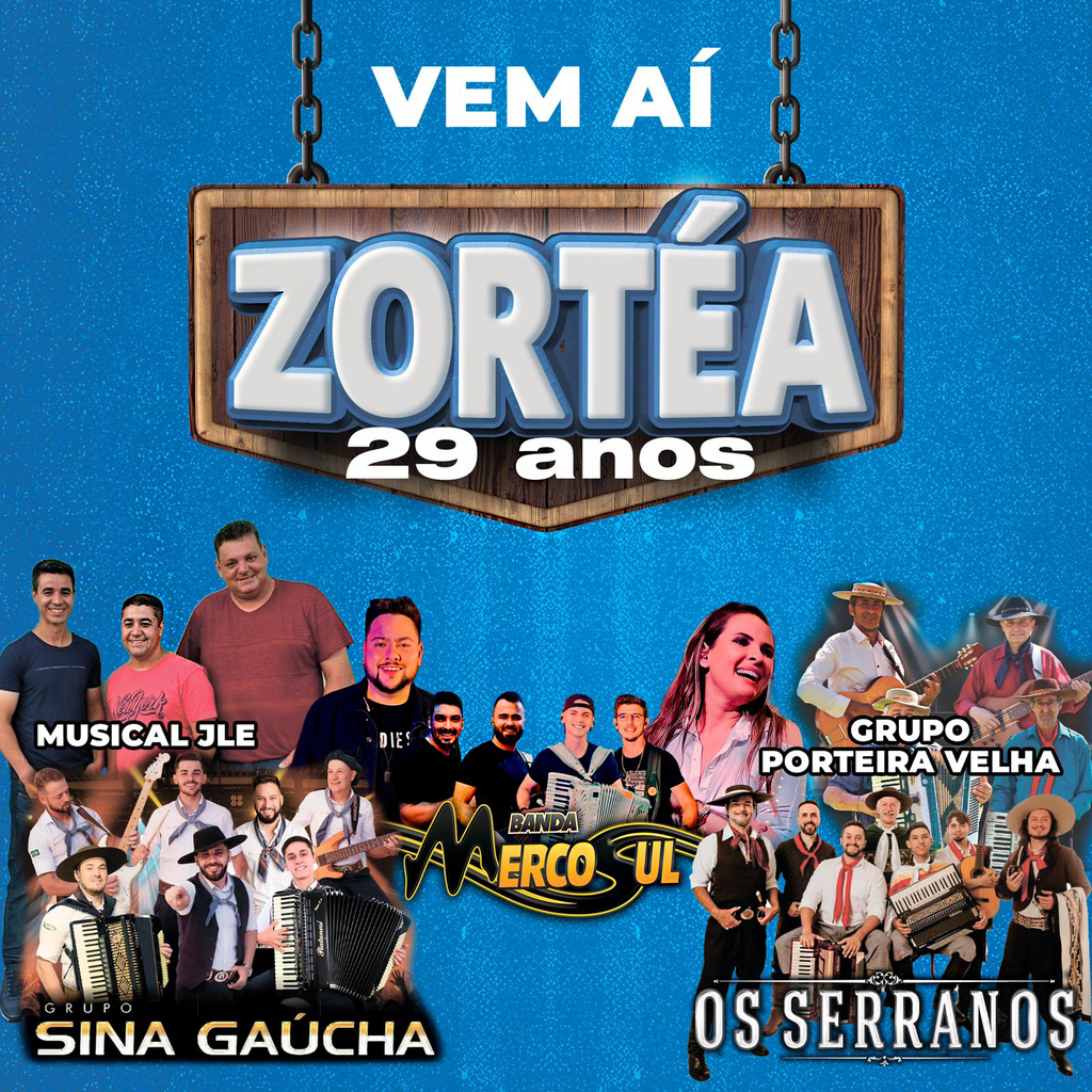 Zortéa em clima de festa!