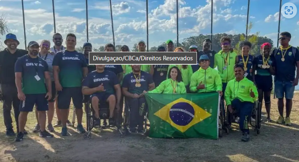 Equipe brasileira brilha em competições de canoagem paralímpica