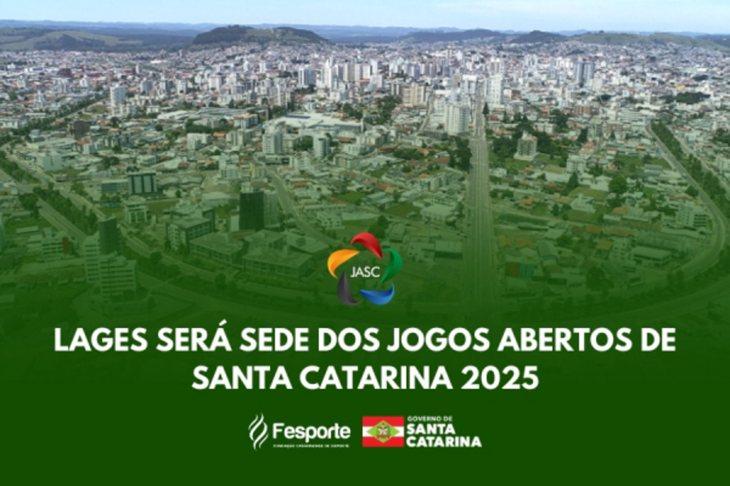 Lages é oficializada como sede do Jasc 2025