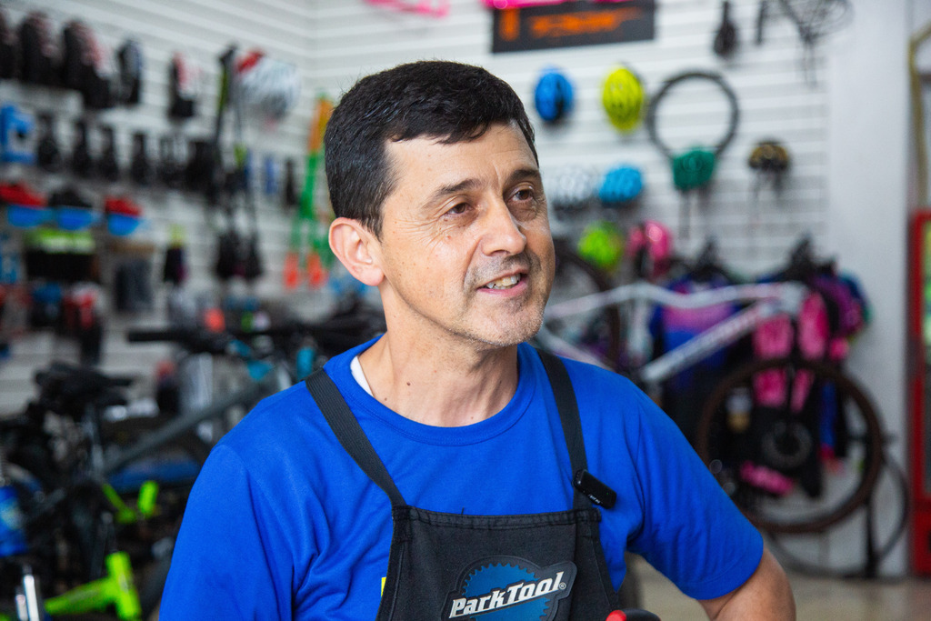 Foto: Beto Albert (Diário) - Após 8 anos longe da Câmara, Fort é um dos vereadores eleitos para a futura legislatura e dividirá o trabalho com o conserto das bikes