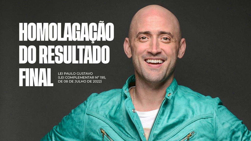 SOMBRIO DIVULGA HOMOLOGAÇÃO DOS RECURSOS REMANESCENTES DA LEI PAULO GUSTAVO A PROJETOS CULTURAIS
