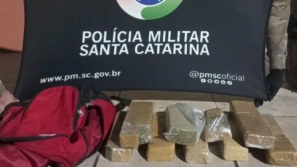 Homem é preso com sete quilos de maconha em Lages