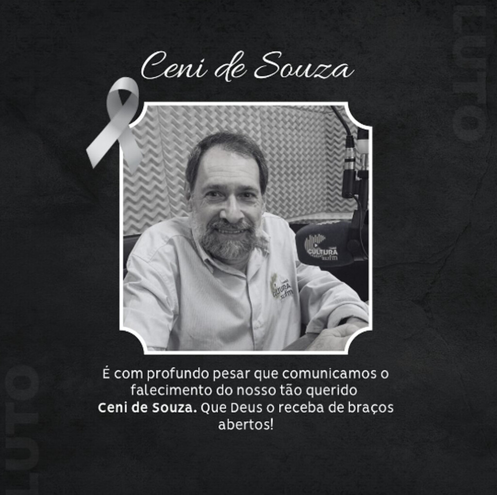 Despedida a Ceni de Souza: um legado de paixão pelo rádio