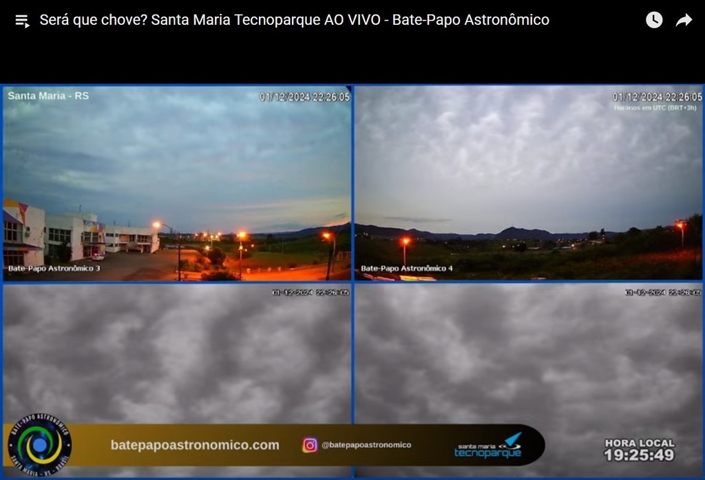 VÍDEO: Bate-Papo Astronômico disponibiliza imagens em tempo real do céu de Santa Maria