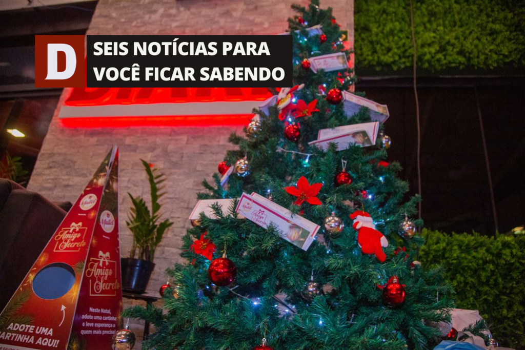 título imagem Campanha Amigo Secreto de Natal é prorrogada e outras 5 notícias