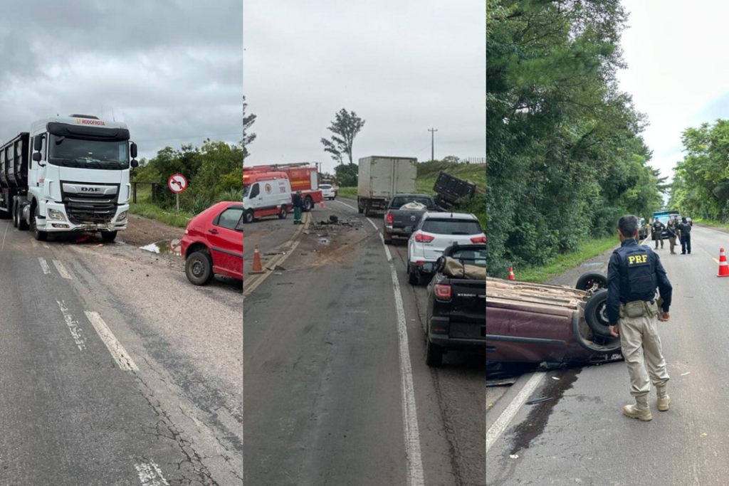 Em três dias, três acidentes com mortes são registrados em rodovias da região